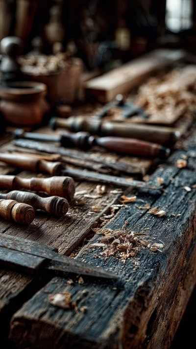 Joiner Tools On An Old Workbench. Traces Of Wood D8b4372f 3445 4c48 957a D7cb2b160127 1 Gigapixel Standard 6x