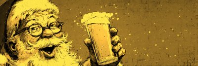 Jolly Santa Claus Holding Beer Glass B33d8bc0 402b 4c78 A548 4b90fc94ff0d 0 Gigapixel Standard 6x Gold