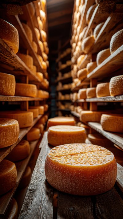 Man Storage With Shelves Full Of Cheese Wheels Du 915d6f3e 5ae3 4b76 B94c Ff34a6a9b454 3 Gigapixel Standard 6x