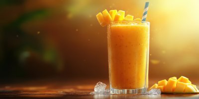 Mango Juice Smoothie Healthy. Smoothie With Ice. 1a1b0d2b 566b 4318 Bd78 A8826b07d688 0 Gigapixel Standard 6x