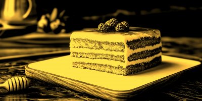 Medovik Honey Cake White Board Russian Cuisine. C E9086169 0a96 4761 8d1f 27defbf2ac00 2 Gigapixel Standard 6x Gold