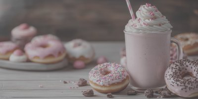 Milkshake Donut And Other Sweets In Jar On White 1a5e7362 6a6e 4a18 9288 Ccbd336b9ce6 0 Gigapixel Standard 6x Lc