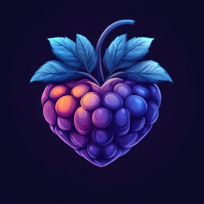 Minimalist Blueberry Logo A Dark Heart Shape 5a32928d 946f 448a 8627 Bfda5c77b83a 3 Gigapixel Standard 6x