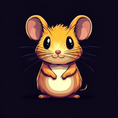 Mouse Wild Animal Flat Icon. Animal Logo Ico 073b0a99 693a 4640 918a 100e4d5ea7c1 3 Gigapixel Standard 6x Stylut
