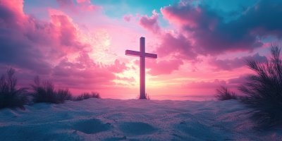 Mysterious Cross Standing In The Middle Of A Vast D2aa1b4d D2b9 4542 94e1 63366ae0b971 2 Gigapixel Standard 6x