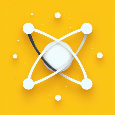 New White Atom Icon On Yellow Backgroundbest 01850c2b B0e5 4b32 A02b Ca60119a3491 0 Gigapixel Standard 6x