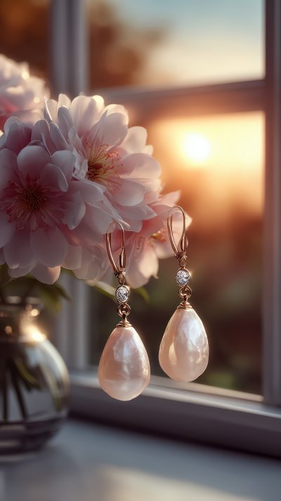 Pearl Earrings Sunset Window. Beautiful Coffin. U 05214a71 Bb2f 41a6 84b5 A913e56bda38 0 Gigapixel Standard 6x