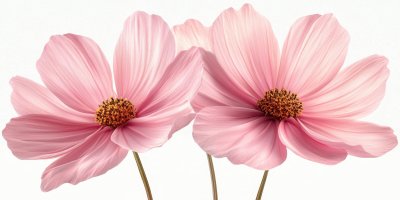 Pink Cosmos Flower Isolate White Background With 282908e0 Fd0f 4e42 Ae23 41ffac68b5da 0 Gigapixel Standard 6x