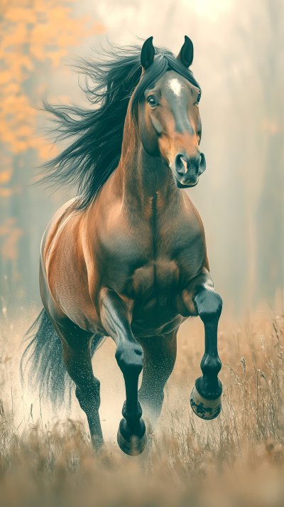 Portrait Of Heavy Vladimir Draft Horse In Gallop. 542815b0 02ad 49f8 8eb9 32e51c300ce5 2 Gigapixel Standard 6x Tealorange