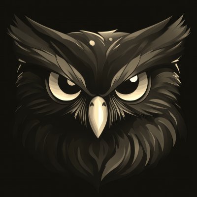Powerful Owl Mascot. Aggressive Owl Logo Des E7e517d0 2125 45e8 Bfde Cbfc2bfb3a23 3 Gigapixel Standard 6x Sepia
