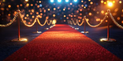 Red Carpet Pathway With Golden Ropes Under Bright S 2c81f4c5 96ef 40fb B3ba 01d1b6ea425c 0 Gigapixel Standard 6x