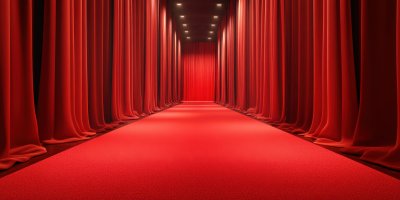 Red Curtain With Infinite Carpet. Red Carpet Stage. E06510a9 32bb 48ad B571 B1037095ac33 0 Gigapixel Standard 6x