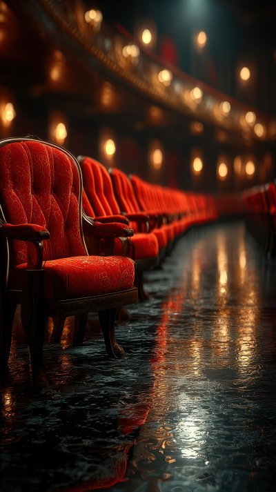 Red Theatre Seats In Rows. Cinema Hall. Ultra Rea 5ade43d7 118b 41e5 83cc 33a88ff888a6 2 Gigapixel Standard 6x