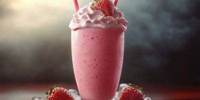 Refreshing Homemade Strawberry Milkshake. Smoothi C921ff94 C147 40cc 9119 B72c489e67bf 2 Gigapixel Standard 6x