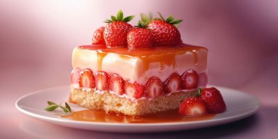 Rhubarb And Strawberry Dessert Caramel Dessert Ultra Realistic Photorealistic Ar 2 1 1736074439 Gigapixel Standard 6x