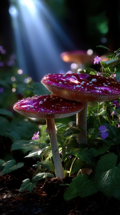 Russula Mushrooms. Fungi. Ultra Realistic. Photor 6e874a50 Ce3b 4a23 91bb 527e5bdd067d 3 Gigapixel Standard 6x