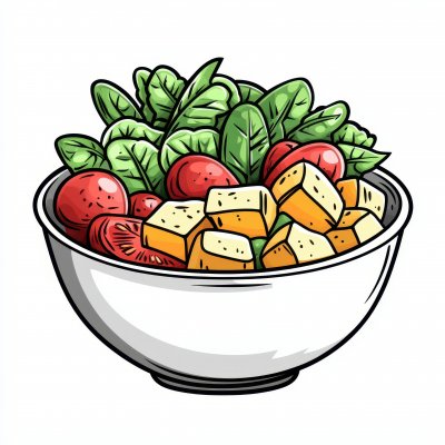 Salad Bowl Vector Line Icon On White Backgro 699e1386 4237 4918 9779 C8b9b0fd100d 1 Gigapixel Standard 6x