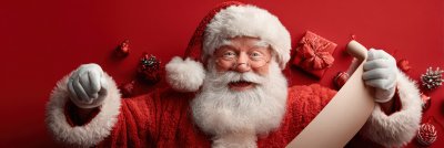 Santa Claus Holding Empty Scroll And Christmas Deco 6a41554e C282 41e1 907b 17b2af8a9c60 3 Gigapixel Standard 6x