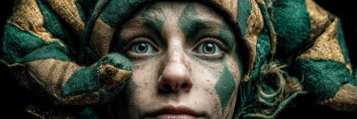 Santas Elf Or A Jester In Green Suit And Hat. Chr 93c01831 784f 485e Be4a F86357277e8c 1 Gigapixel Standard 6x