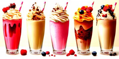 Set With Different Delicious Milk Shakes On White 8bb92af4 39e8 4907 A2b2 A0e6676fc800 0 Gigapixel Standard 6x Hc