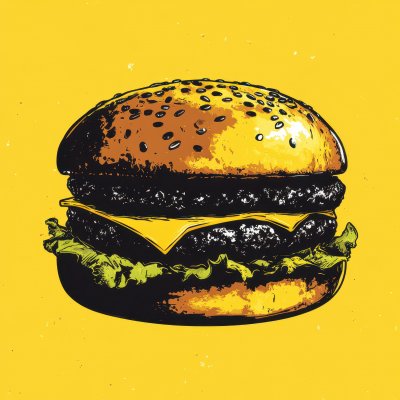 Simple Black Hamburger Icon On Yellow Backgr Ea753147 D520 4c89 9655 9f446c056e95 3 Gigapixel Standard 6x