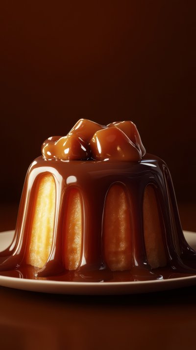 Smooth And Soft Pudding Topped With Sticky Carame B6341b1a 4f09 4ca5 Aecf 38eab33392b6 3 Gigapixel Standard 6x