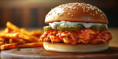 Spicy Buffalo Chicken Sandwich With Ranch Dressin Db63c088 A9a4 4d28 9def B42f72fd0c6c 3 Gigapixel Standard 6x