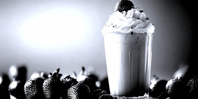 Strawberry Milk Cocktail With Whipped Cream. Milk 5255aaae D352 49d8 9dd7 Efcafc6d4ad9 3 Gigapixel Standard 6x Silver