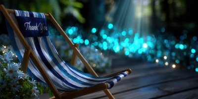 Summer Label With Deck Chair Thank You. Thank You 470b64aa 25f8 4cc4 A60f 5c1ca5651be3 3 Gigapixel Standard 6x