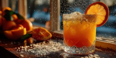 Sunlit Frosted Orange Cocktail With Sugar Rim And 928cd2eb F152 4810 Bacb E0b544692c0f 0 Gigapixel Standard 6x