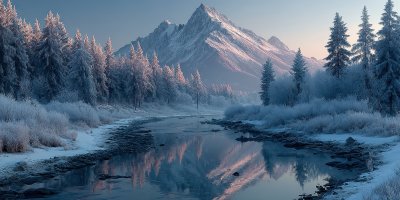 The Snow Covered Cascade Mountains Framed By Froz 812cb73b Da0e 4ff0 8d26 10f7d1d1cfbb 3 Gigapixel Standard 6x