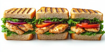 Three Delicious Sandwiches Isolated On White. Chi 6f07f0a0 92b0 4f6b B9b7 722e957fc29e 1 Gigapixel Standard 6x