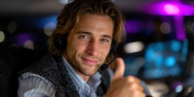 Thumbs Up Customer Service And Call Center With A F6fb8222 3685 419b 870d F43de5440bbe 2 Gigapixel Standard 6x