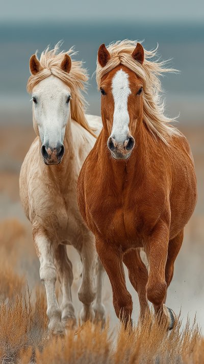 Two Palomino Horse Free Run. Wild Horse. Ultra Re Abebe77f 35d4 4f59 Ab6c 7fc686f15e18 3 Gigapixel Standard 6x