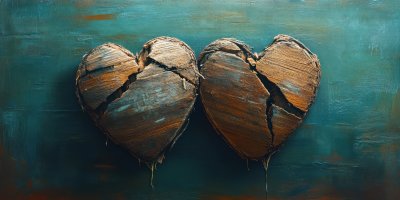 Two Parts Of Broken Wooden Heart Taped By A Patch 028cb2ac 6fe4 4d28 92aa 0349d96ee8f2 2 Gigapixel Standard 6x