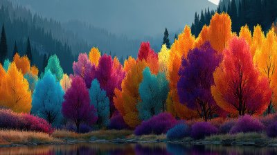 Vibrant Autumn Forest View With Colorful Leaves A E463707c 5d0d 4546 Bd1b 4d69d1c347ae 3 Gigapixel Standard 6x