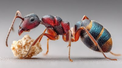 Vibrant Close Up Of An Industrious Ant Carrying A Larg 9d5e0d7d 06a9 4509 A46f 2c1e34440973 1 Gigapixel Standard 6x