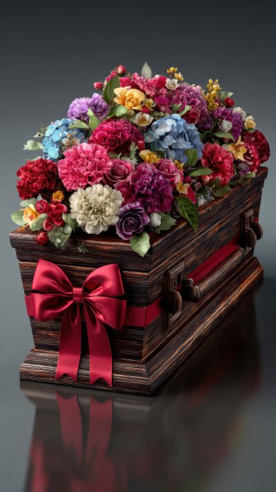 Wood Gift Casket With Bow. Beautiful Coffin. Ultr 0c225426 E56b 4dfc B0bd D5a94c236ea8 0 Gigapixel Standard 6x