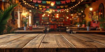 Wooden Table Mexican Restaurant Background With B 56788f20 9eb9 428e A375 69fa38b5f49d 3 Gigapixel Standard 6x