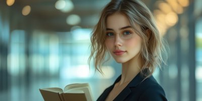 Young Pretty Business Woman Holding Boo A0ee2c3a Dbab 43a8 86fc Df7651623ab5 3 Gigapixel Standard 6x