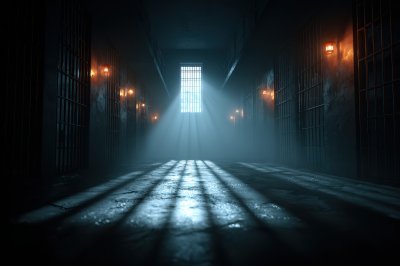 A Dark Corridor Of Jail With Light Shining Throug D2f83750 1d4d 4d87 Be73 1e518b25fd71 1 Gigapixel Standard 6x