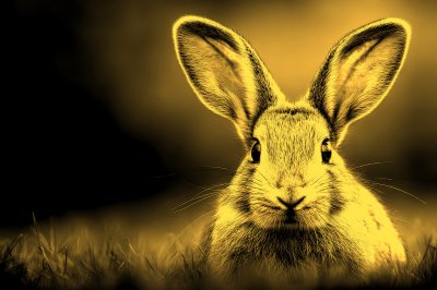 A Funny Easter Bunny With Long Ears Sitting In Th C3c96280 98cb 4b78 B250 2f818d89231f 3 Gigapixel Standard 6x Gold