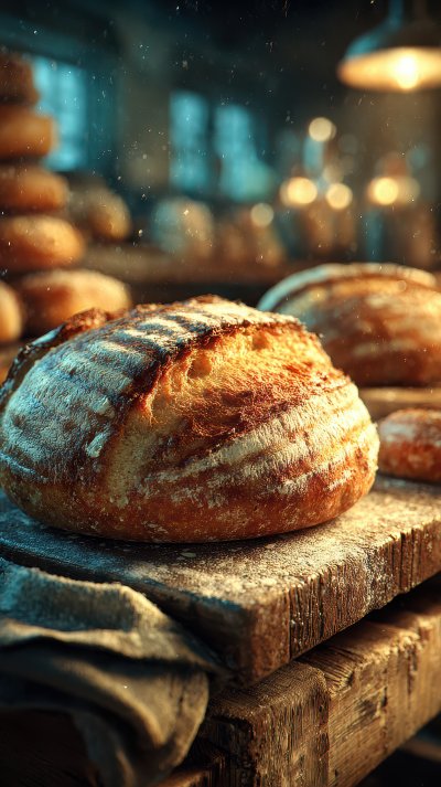 Bakery Fresh And Fragrant Bread Lies On The Shelves Of F60c355f 95f5 4d3b Aa31 79871d77b17e 3 Gigapixel Standard 6x