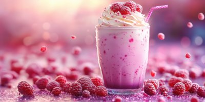 Berries Milkshake. Milkshake. Ultra Realistic. Ph 20547dd9 Ed76 42fb B8f8 33fe8bd15b05 0 Gigapixel Standard 6x