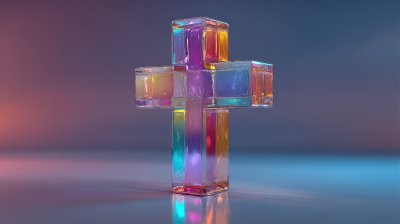 Duo Tone Cross In Holographic Colors Purple Red A 19a8403c 8ce5 44cf A99c A39816d7ac1f 2 Gigapixel Standard 6x