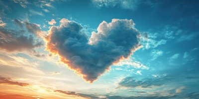 Heart Shape Cloud Over Blue Abstract Sky Backgrou 2913584c D40d 4622 B5d8 Fb837386b2d6 2 Gigapixel Standard 6x
