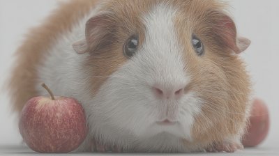 Red And White Guinea Pig And Red Apple. Pig. Ultra 38bf5dcb Dd75 4dbd Be97 2a13a3cb088f 2 Gigapixel Standard 6x Lc