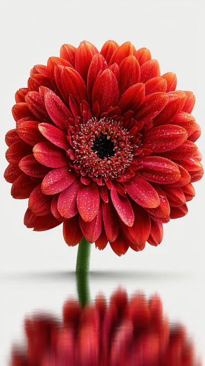 Red Gerbera Flower Head Isolated On White Backgro 14402b74 8e4a 4f4c 8387 5ffb3414f064 0 Gigapixel Standard 6x