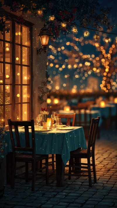 Restaurant Table In Restaurant. Christmas Meal. Il 72f6ffef 0d06 417f Af28 355b212ed312 3 Gigapixel Standard 6x
