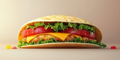 Sandwich Wrap Or Tortilla. Chicken Sandwich. Ultr 36f099c4 21eb 473c A611 9eb97660e043 0 Gigapixel Standard 6x